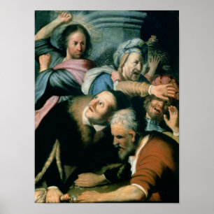 Pôster Cristo que conduz os Moneychangers