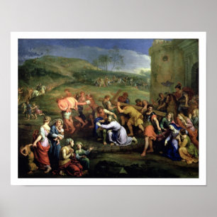Pôster Cristo que leva a cruz, 1684 (óleo em canvas)