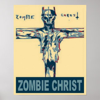 Pôster Cristo Zombie