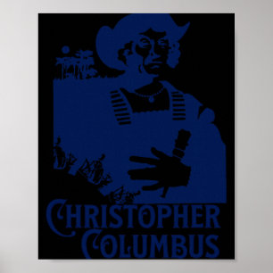 Poster Cristóvão Colombo Explorador Do Novo Mundo Col