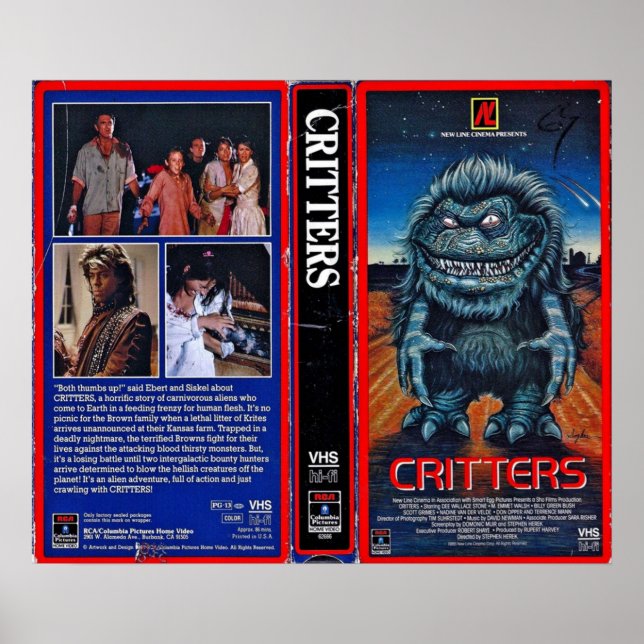 Poster Critério VHS (Frente)