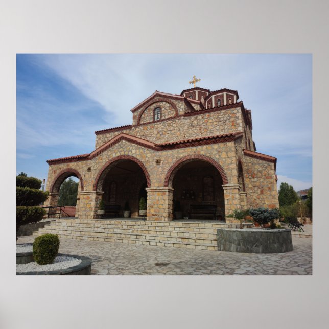 Poster Crkva Sv. Kiril i Metodij-Veles (Frente)