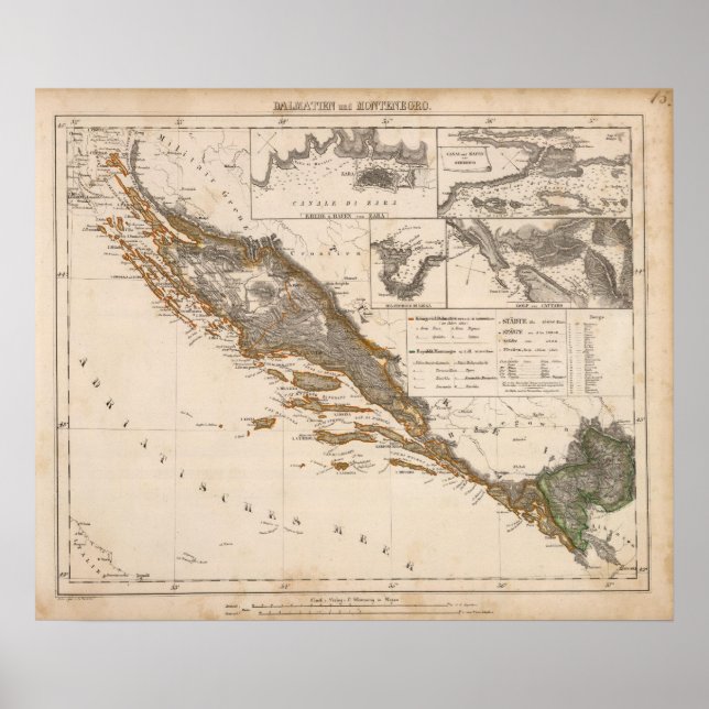 Pôster Croácia (Frente)