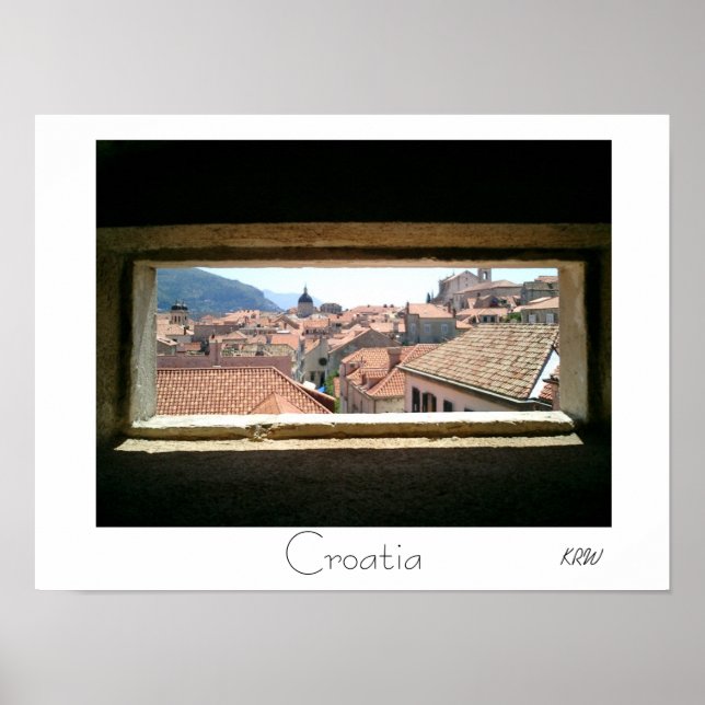 Pôster Croácia (Frente)