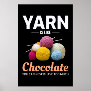 Poster Crocheting Crochet Chocolate Knitet Crochet