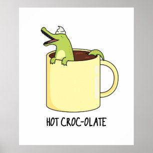 Poster Crocodilo Crocodilo de Crocodilo Quente