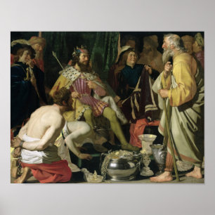 Pôster Croesus e Solon, 1624