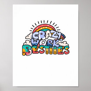 Poster Crônicas De Besidades De Trabalho Loucas Trabalham