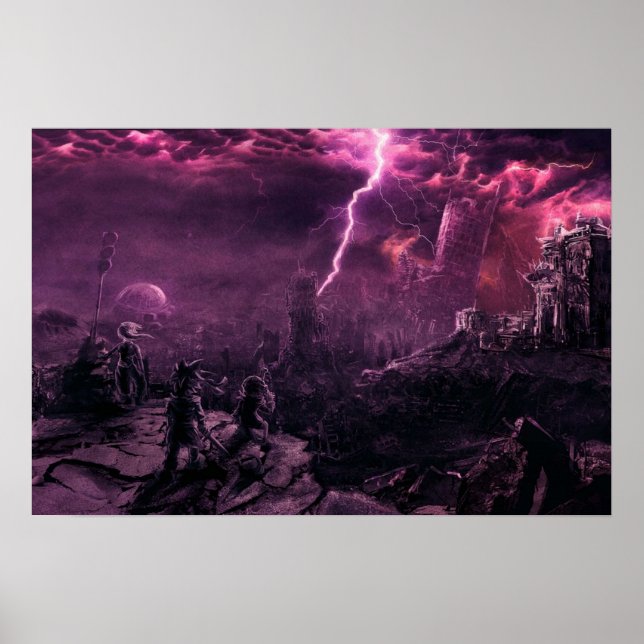 Poster Crônicas do tempo da cultura de disparos Chrono (Frente)