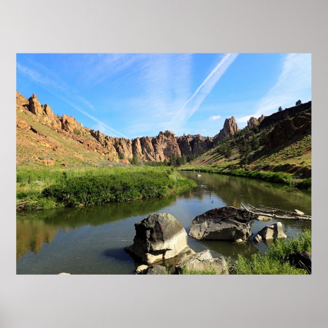 Poster Crooked River, OR (Frente)