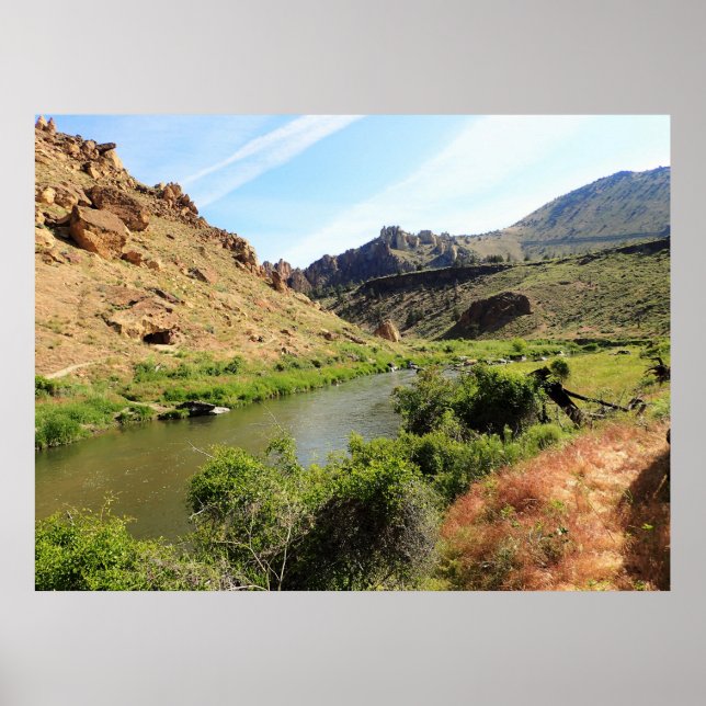 Poster Crooked River, Oregon (Frente)