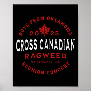 Poster Cross Canadian Ragweed Concert 2025