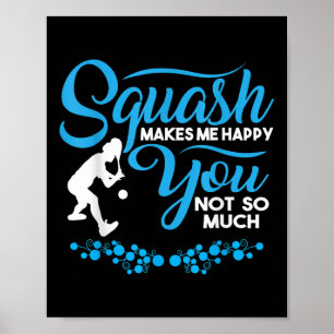 Poster Crossminton Racquetball Velocidade Do Jogador Do B