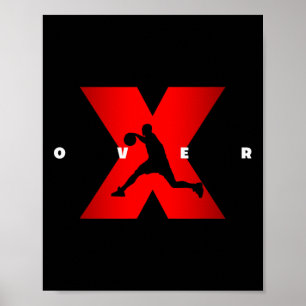 Poster Crossover X sobre Roupa de basquetebol