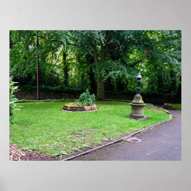 Poster Crow Wood Park, Sowerby Bridge (Frente)