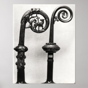 Pôster Crozier dos abades de Clairvaux