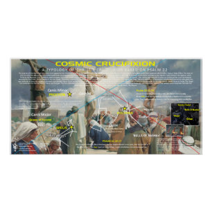 Pôster Crucificação Cósmica