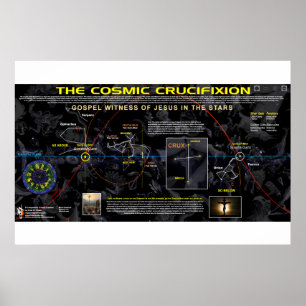 Poster Crucificação Cósmica