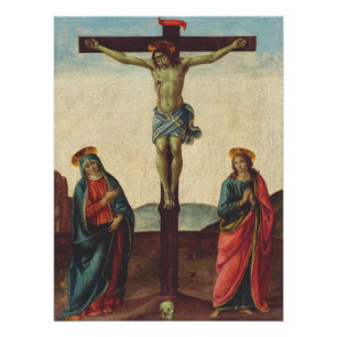 Pôster Crucificação de Jesus por Cosimo Rosselli 