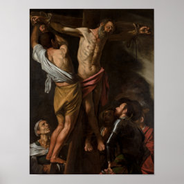 Poster Crucificação do Santo Andrew por Caravaggio - Post