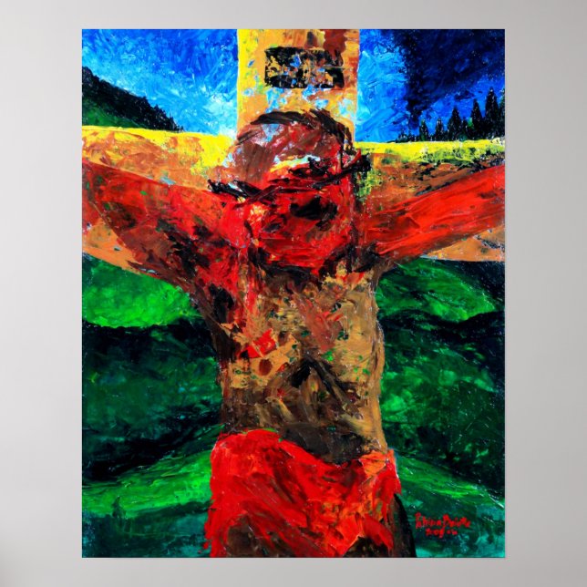 Poster Crucificação - está concluída em 2009 (Frente)