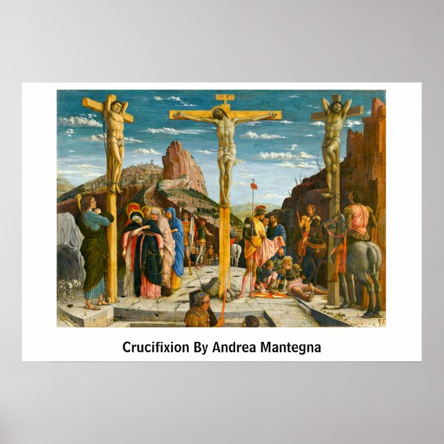 Poster Crucificação Por Andrea Mantegna (Frente)