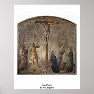 Poster Crucificação por Fra Angelico