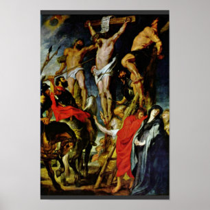 Poster Crucificação por Rubens Peter Paul (a melhor