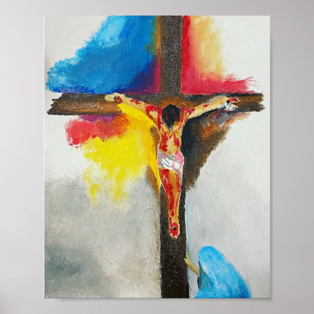 Poster Crucifixion Print (Frente)