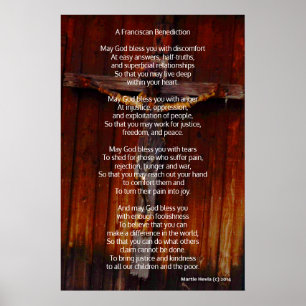 Poster Crucifixo - Benediction Franciscan