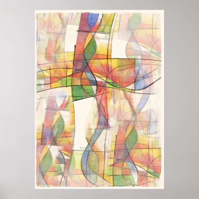 Poster Cruciforme XIV (Frente)