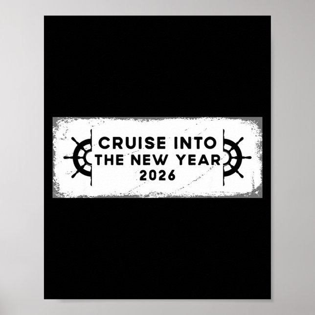 Poster Cruising Into 2026 New Years Eve Party Favors Fami (Frente)