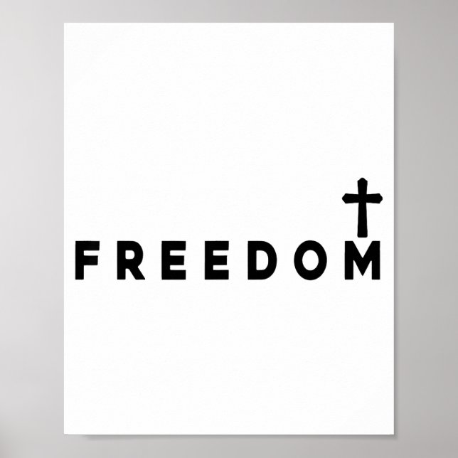 Poster Cruz Cristã Dom Patriótica (Frente)