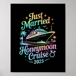Poster Cruz de Lua de Mel Recém-Casados Fofos Cruzeiro 20