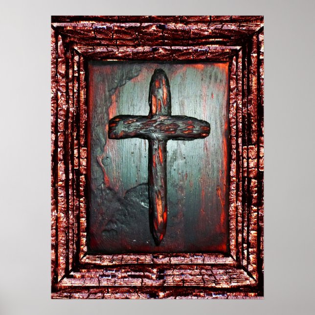 Pôster Cruz de Sangue (Frente)