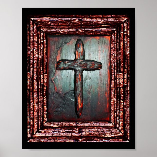 Pôster Cruz de Sangue (Frente)