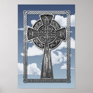 Pôster Cruz gasta do metal