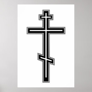 Poster Cruz ortodoxa