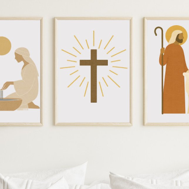 Poster Cruz Radiante (Criador carregado)