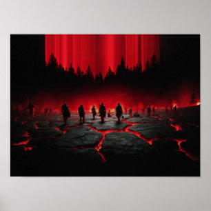 Poster Cruzada da Luz Vermelha: Guerra de Fantasia Sombri