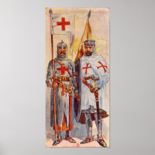 Poster Cruzado e Templar