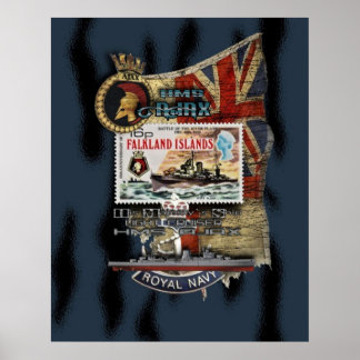 Poster cruzador A HMS AJAX