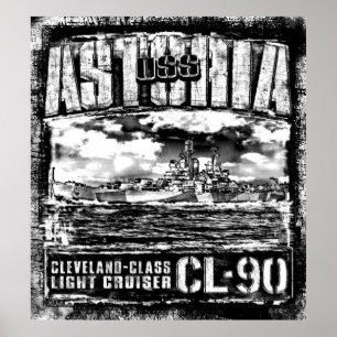 Poster Cruzador leve Astoria