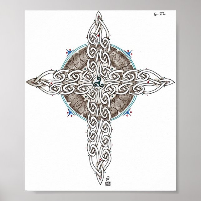 Poster Cruzamento celta (Frente)