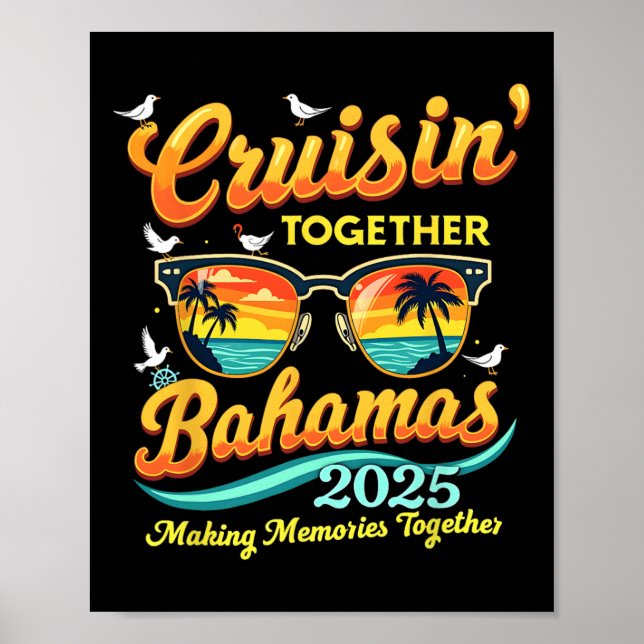Poster Cruzamento Familiar De Combate Com Bahamas 2025 Tr (Frente)