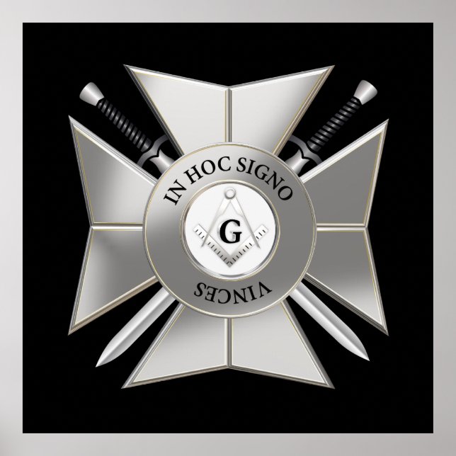 Poster Cruzamento Masônico (Frente)