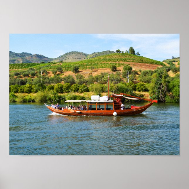 Poster Cruzamento no rio Douro, em Portugal (Frente)
