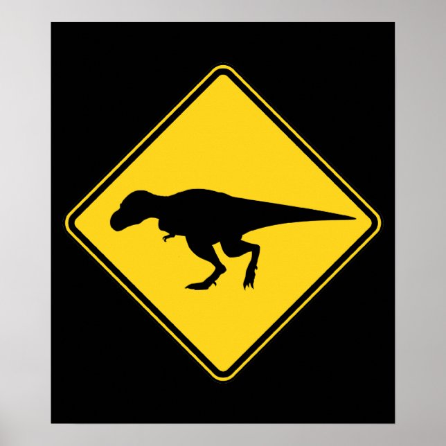 Poster Cruzamento T-Rex (Frente)