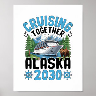 Poster Cruzando Juntos Cruzeiro no Alasca 2030