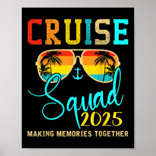 Poster Cruzeiro Da Tripulação De Esquadrão 2025 Fa De Ver
